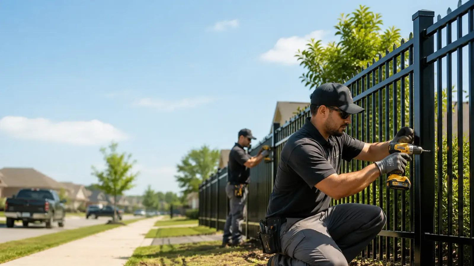 Metal Fence Installation in Queen, PA
